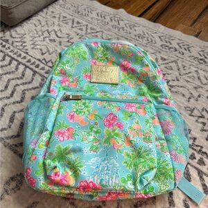 Lily Pulitzer Backpack Lily Loves Disney Print